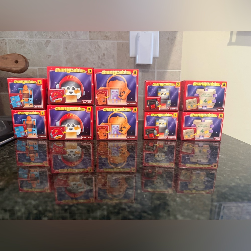 McDonald’s changeable toys